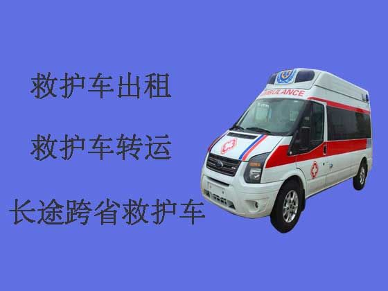 惠州私人救护车接送病人出院